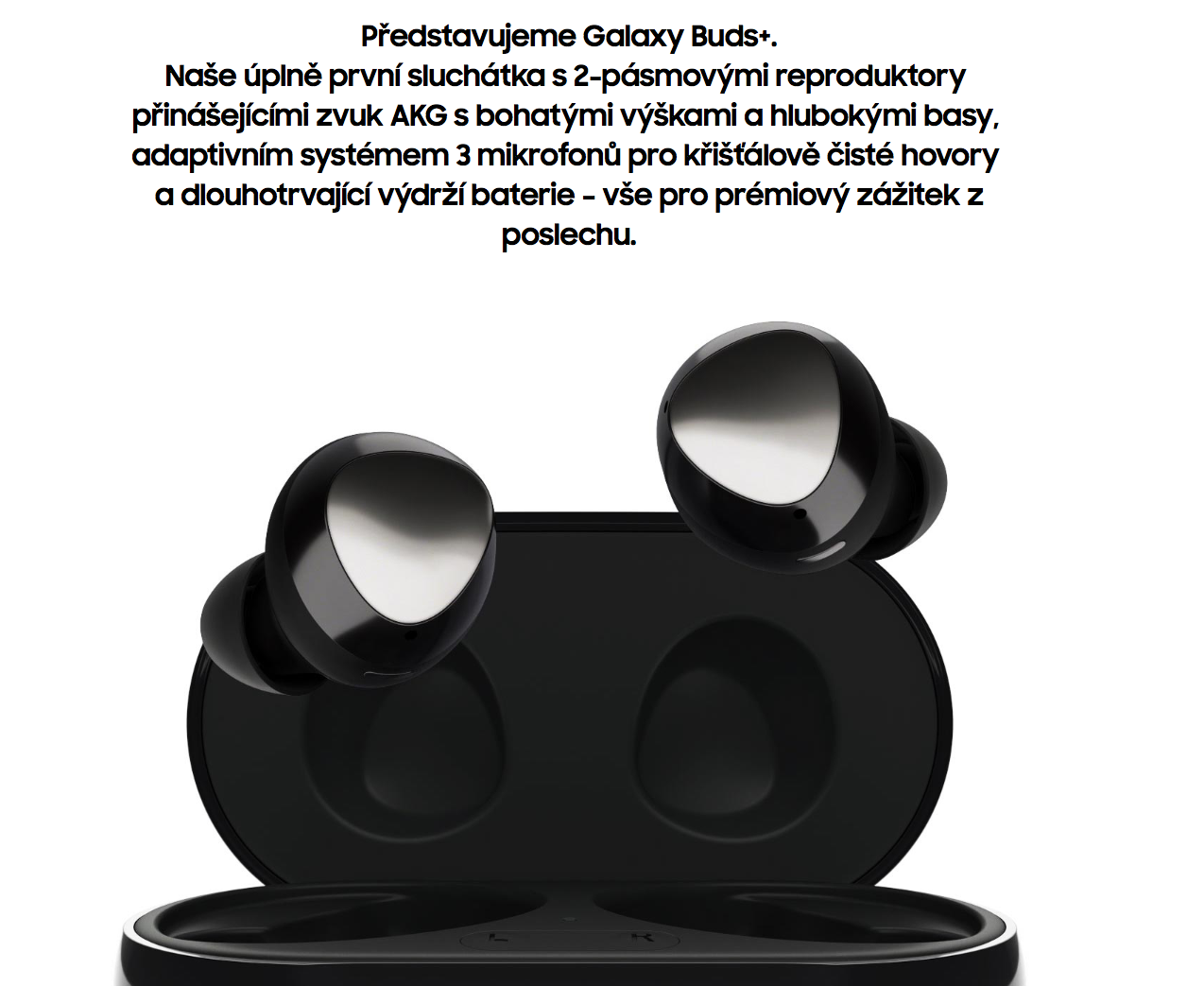 Sluchátka Samsung Galaxy Buds+ SM-R175 recenze